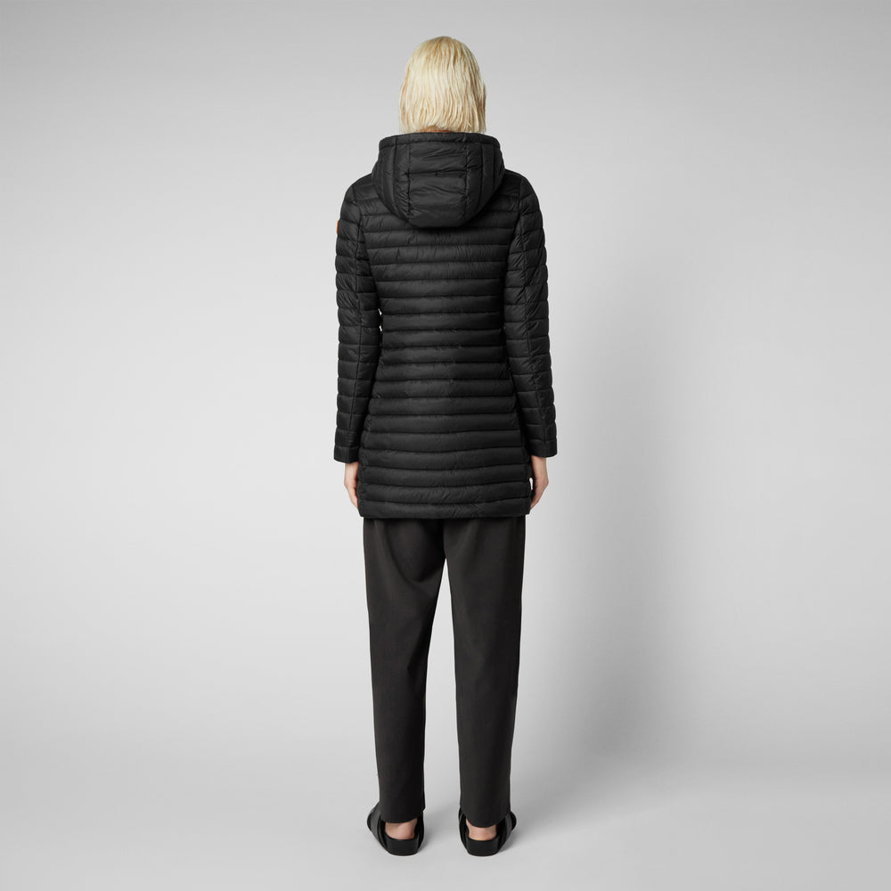 Save the duck Piumino animal free donna Bryanna Nero Sottocosto