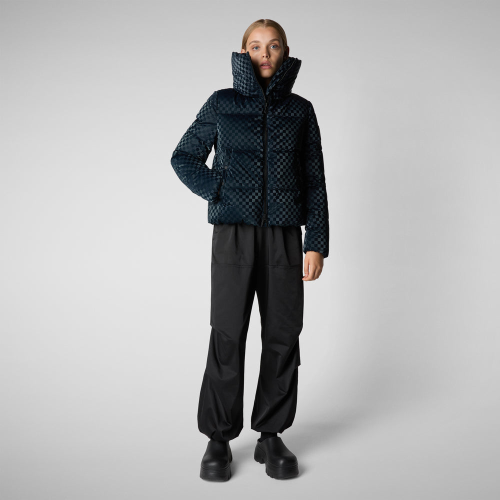 Save the duck GIACCA DONNA ALAS BLU NERO Outlet