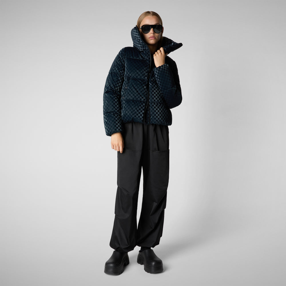 Save the duck GIACCA DONNA ALAS BLU NERO Outlet