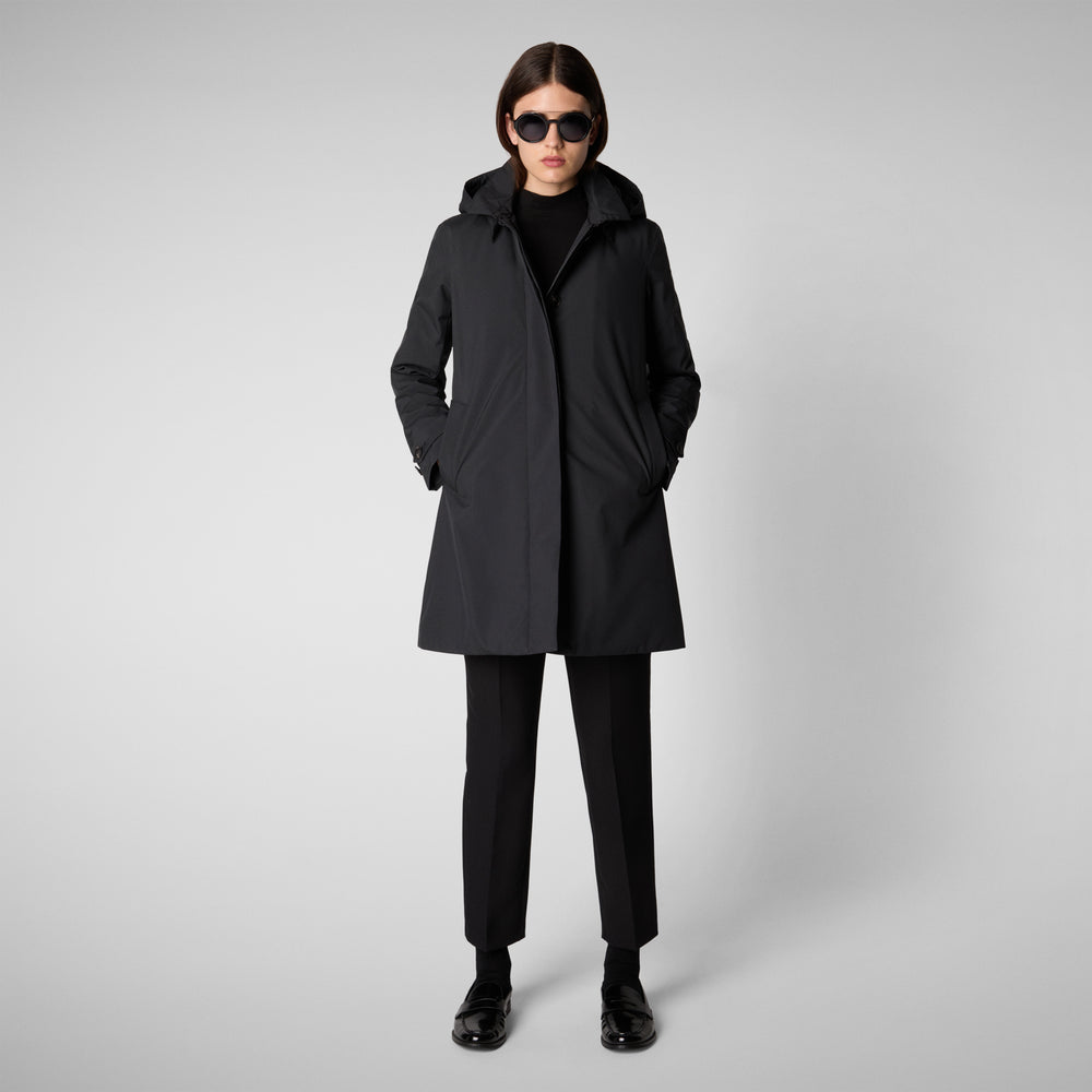 Save the duck CAPPOTTO CON CAPPUCCIO EMBIE BLU NERO Hotsell