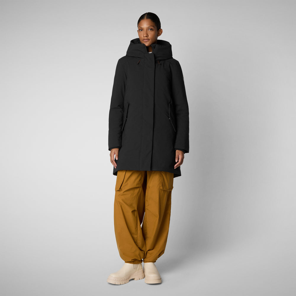 Save the duck PARKA DONNA CON CAPPUCCIO NELLIE NERO I Più Venduti
