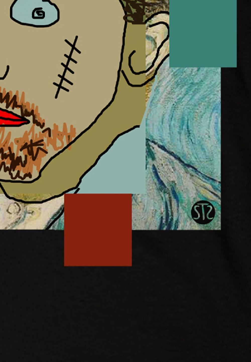 Seetees Painter t-shirt della capsule This Is Art in cotone organico vegano Vendita Calda