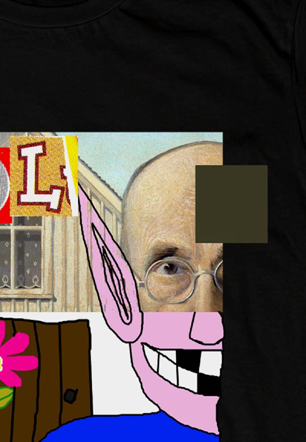 Seetees Cool t-shirt della capsule This Is Art in cotone organico vegano Vendita Economica