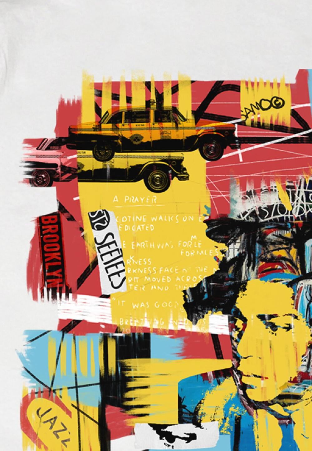 Seetees Basquiat Color Consegna Veloce