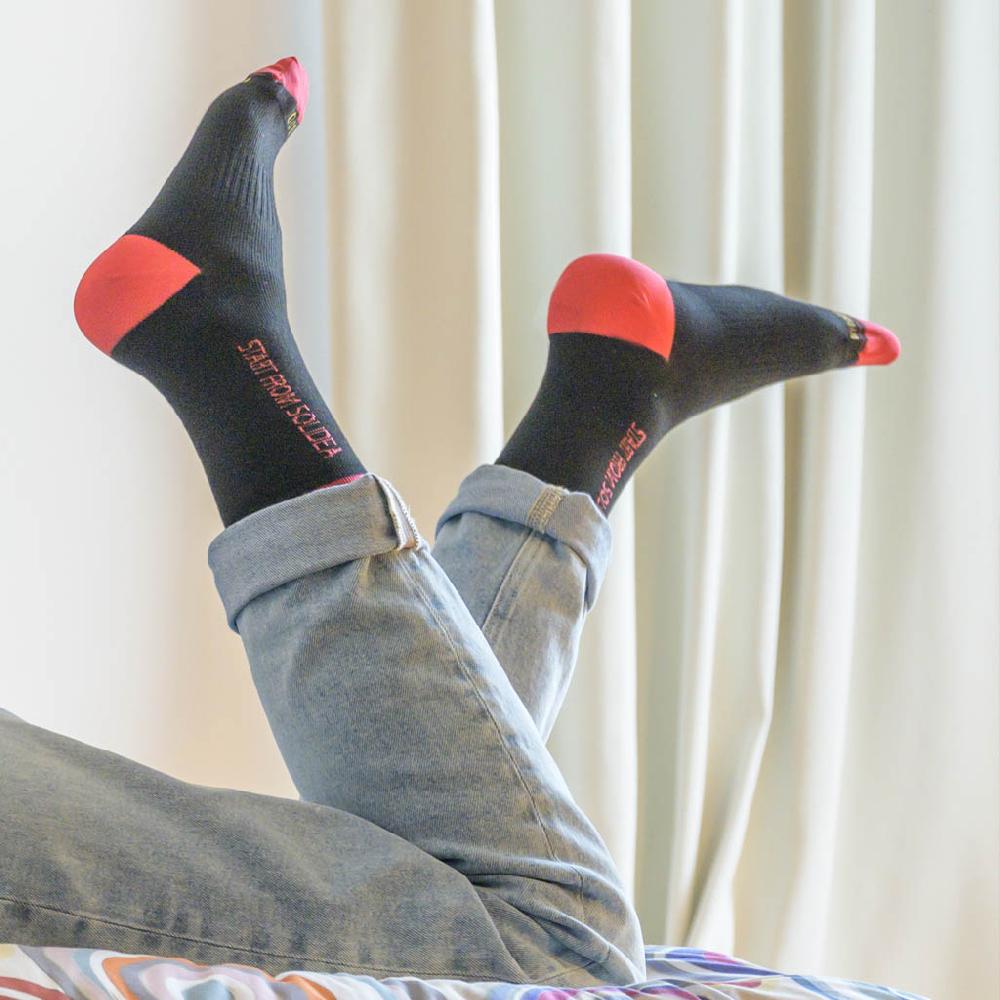 Solidea Socks For You Bamboo FLY Happy Red Italy