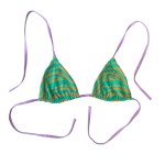 Sort of looser Eco-Triangolo_Zebra Turquoise Offerte