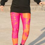 Sort of looser Eco-Leggings POWER PINK Qualità