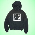 Sort of looser UNISEX Hoodie_SORT OF LOOSER Black Acquista Ora