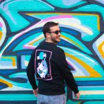 Sort of looser UNISEX Crew Neck TIGER_Black Rose#baliinspired Fino Al -60%