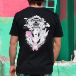 Sort of looser UNISEX T-shirt BARONG_Black Rose #baliinspired Sconto