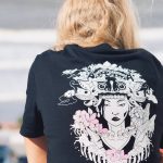 Sort of looser UNISEX T-shirt BARONG_Black Rose #baliinspired Sconto