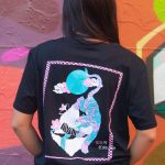 Sort of looser UNISEX T-shirt TIGER_Black Rose#baliinspired Offerta
