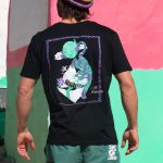 Sort of looser UNISEX T-shirt TIGER_Black-Violet #baliinspired Economico