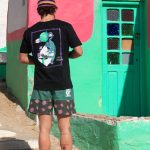 Sort of looser UNISEX T-shirt TIGER_Black-Violet #baliinspired Economico