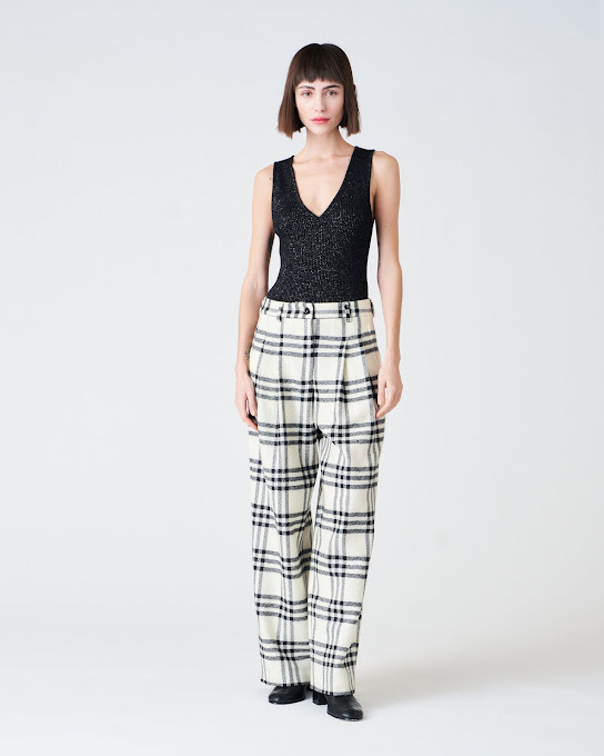 Suoli Pantalone Check C/pences Negozio