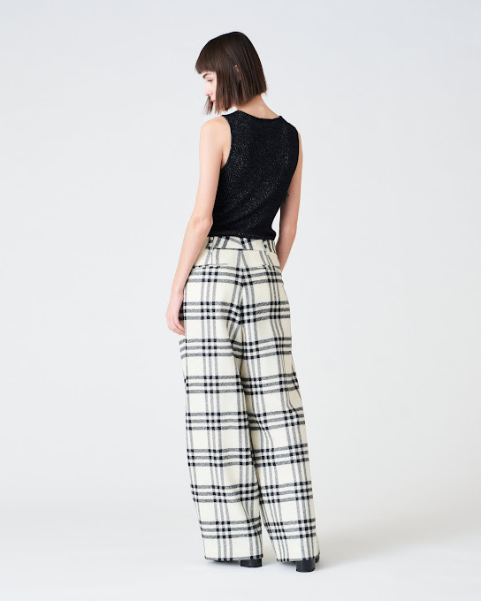 Suoli Pantalone Check C/pences Negozio