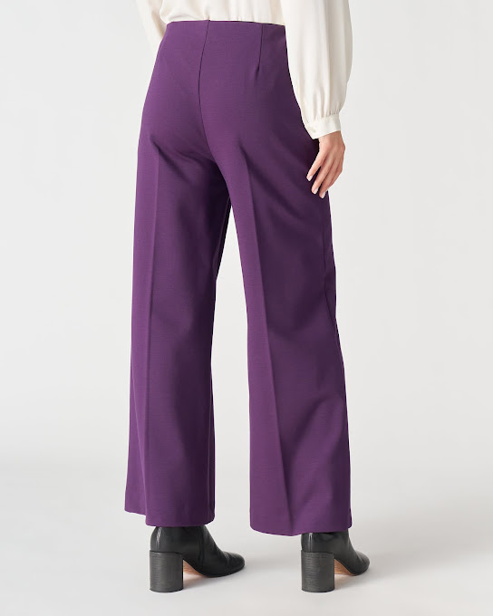 Suoli Pantalone Svasato Corto In Linea
