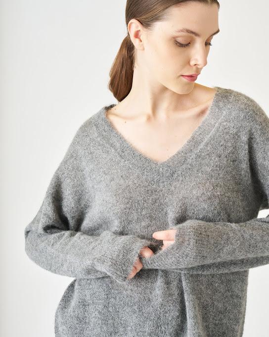 Suoli Maglia Over Scollo V Promozione Limitata