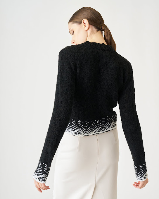 Suoli Maglia Girocollo Jacquard Fino Al -60%