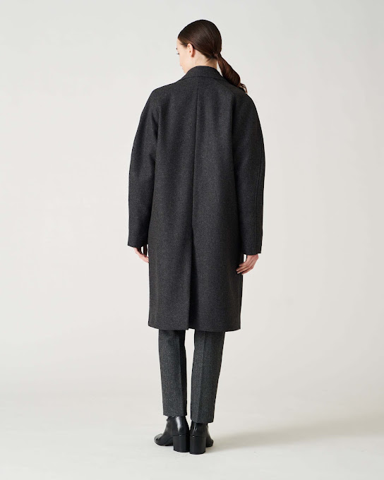 Suoli Cappotto Monopetto Panno Spedizione Gratuita