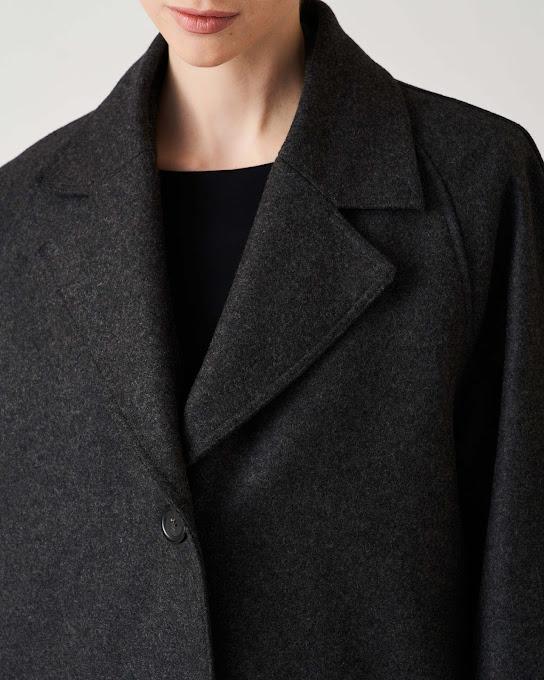 Suoli Cappotto Monopetto Panno Spedizione Gratuita