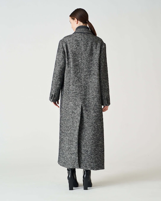 Suoli Cappotto Tessuto Diagonale Pezzi Unici