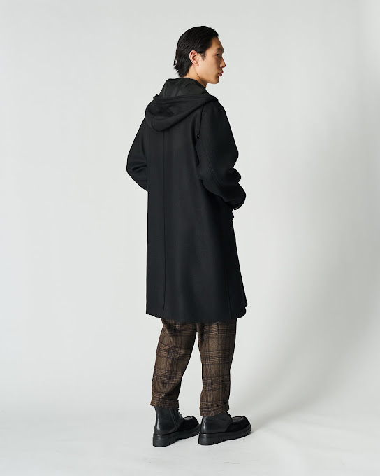Suoli Cappotto Cappuccio Pura Lana Consegna Veloce