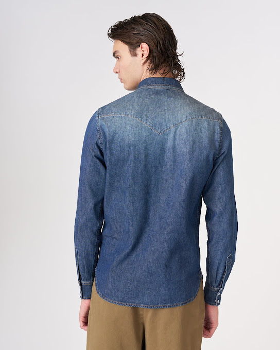 Suoli Camicia Texana Denim Convenienza