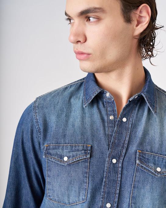 Suoli Camicia Texana Denim Convenienza