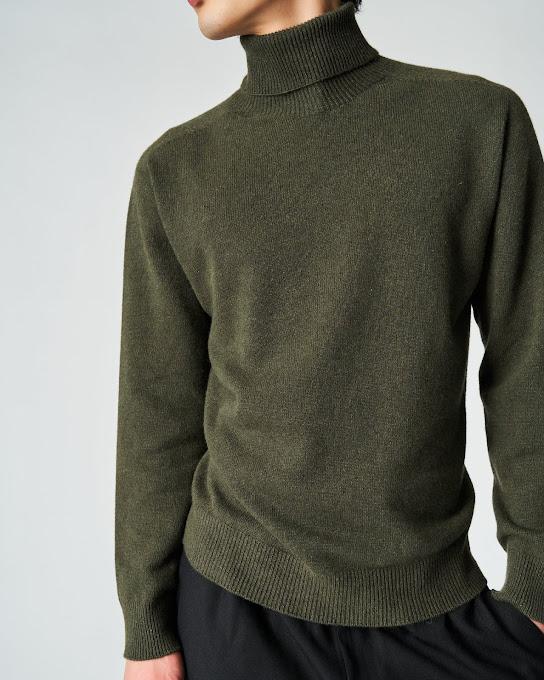 Suoli Maglia Collo Alto Presa