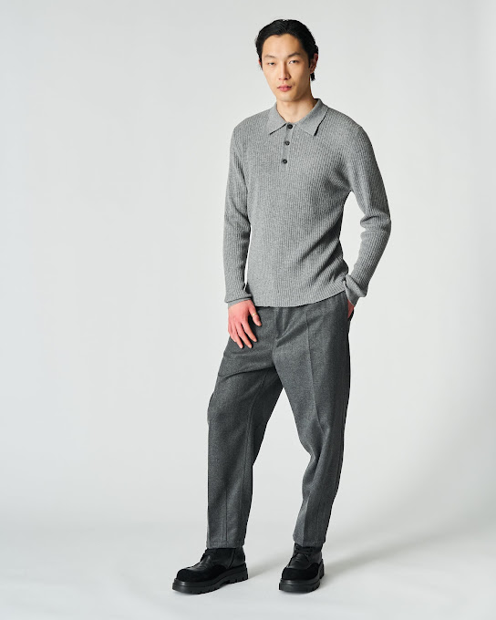 Suoli Polo In Maglia A Coste Online