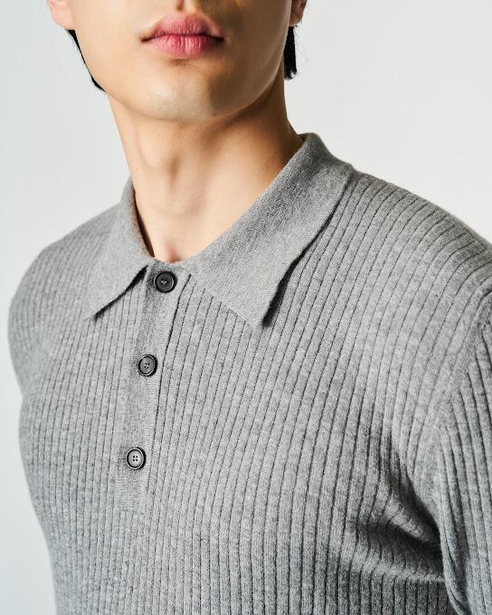 Suoli Polo In Maglia A Coste Online