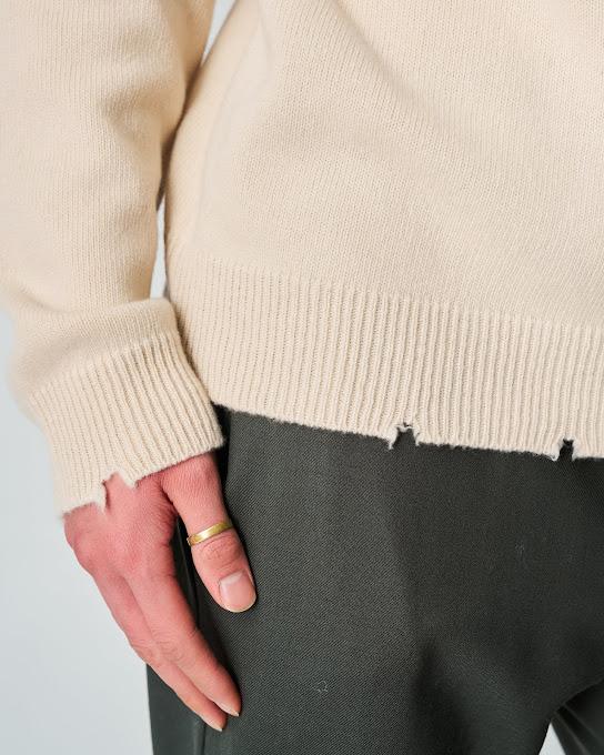Suoli Maglia Collo Alto C/rotture In Vendita