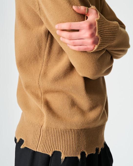 Suoli Maglia Girocollo C/rotture Saldi