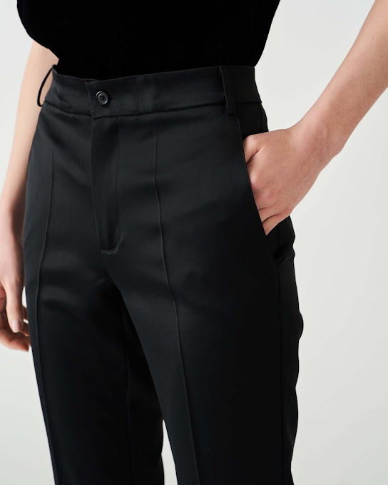 Suoli Pantalone Zampetta Raso Lana Negozio