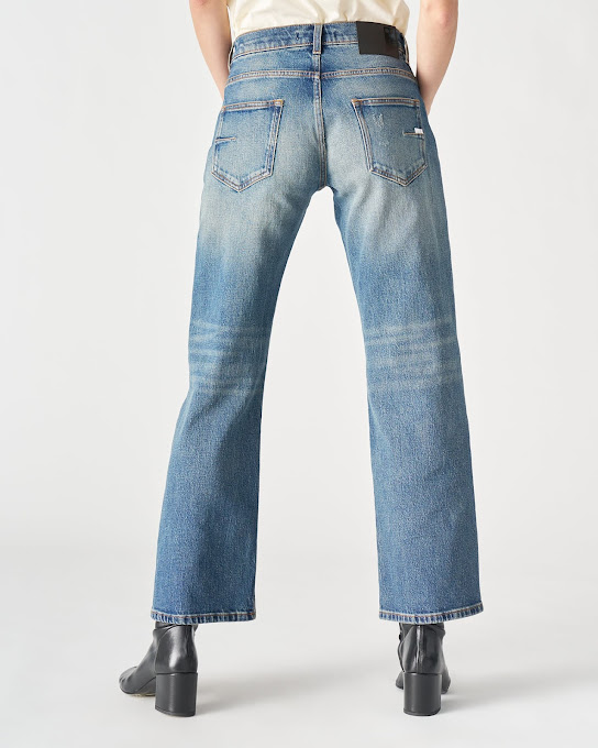 Suoli Pantalone Denim Low Rise Zoe In Saldo