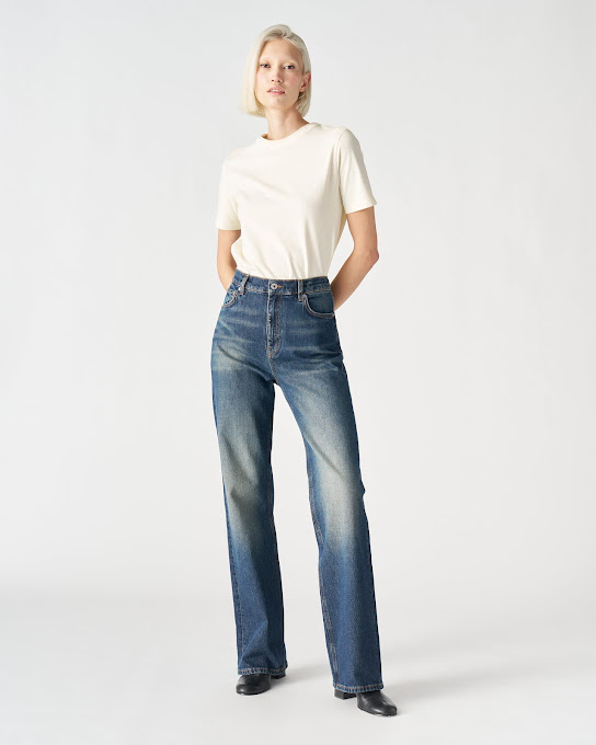 Suoli Pantalone Denim Bootcut Lory Moda