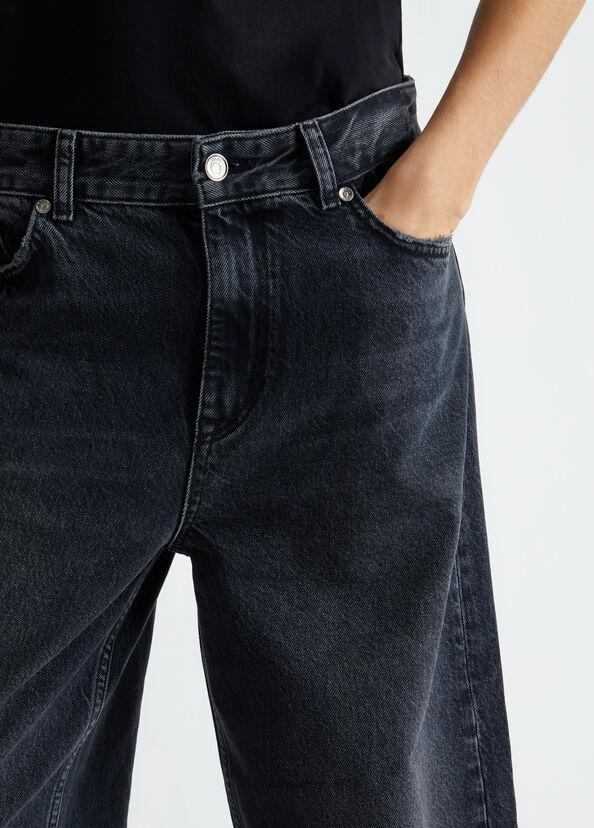 Liu Jo Jeans cropped con piume Italy
