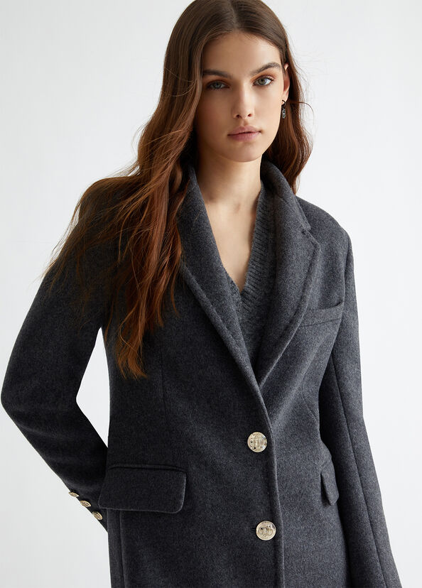Liu Jo Cappotto slim in misto lana 2025