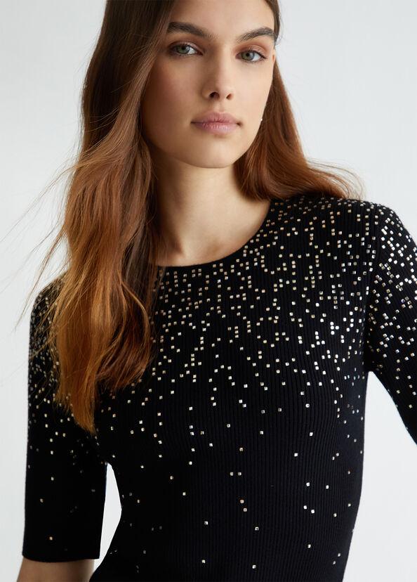 Liu Jo Top con strass dégradé Offerta settimanale