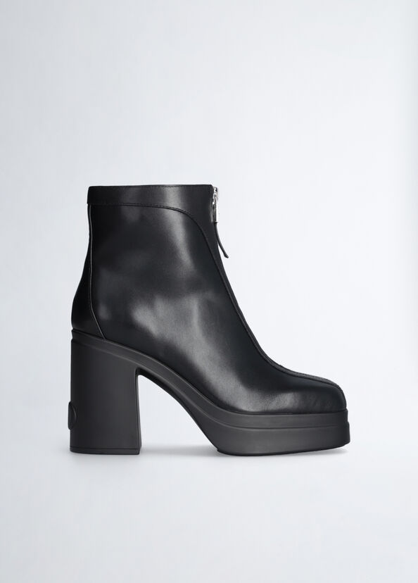 Liu Jo Stivaletti neri con zip Fino al 55% di sconto