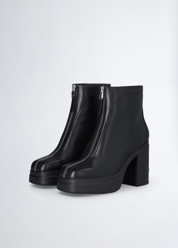 Liu Jo Stivaletti neri con zip Fino al 55% di sconto