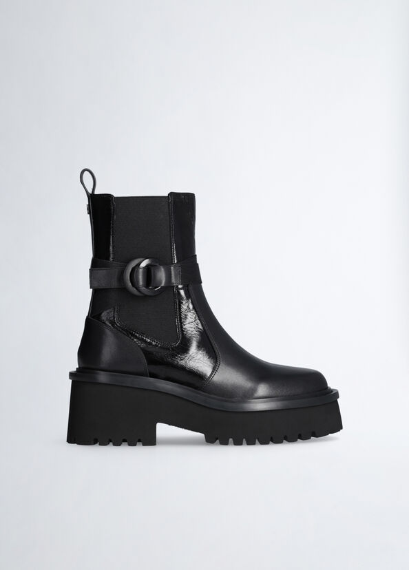 Liu Jo Stivaletti beatles in pelle Outlet