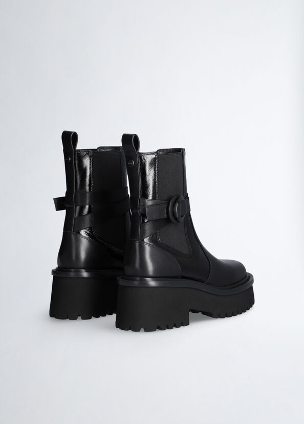 Liu Jo Stivaletti beatles in pelle Outlet