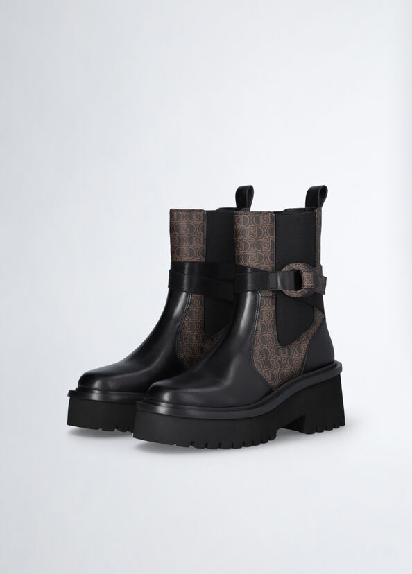 Liu Jo Stivaletti beatles monogram In Vendita