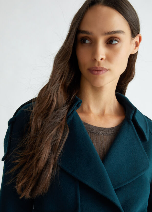 Liu Jo Trench in misto lana In Saldo