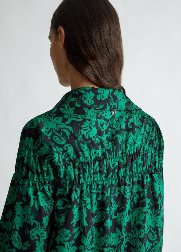 Liu Jo Camicia in twill stampato Nuova