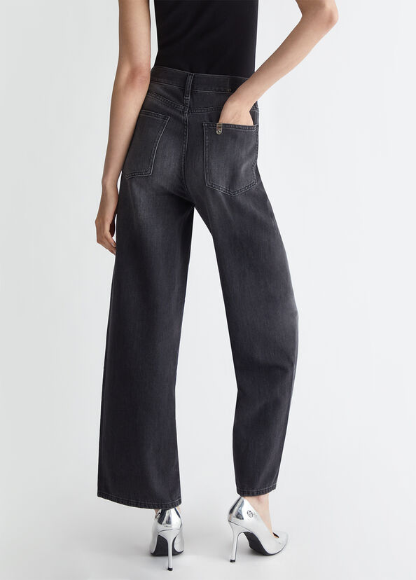 Liu Jo Jeans flare in cotone Moda
