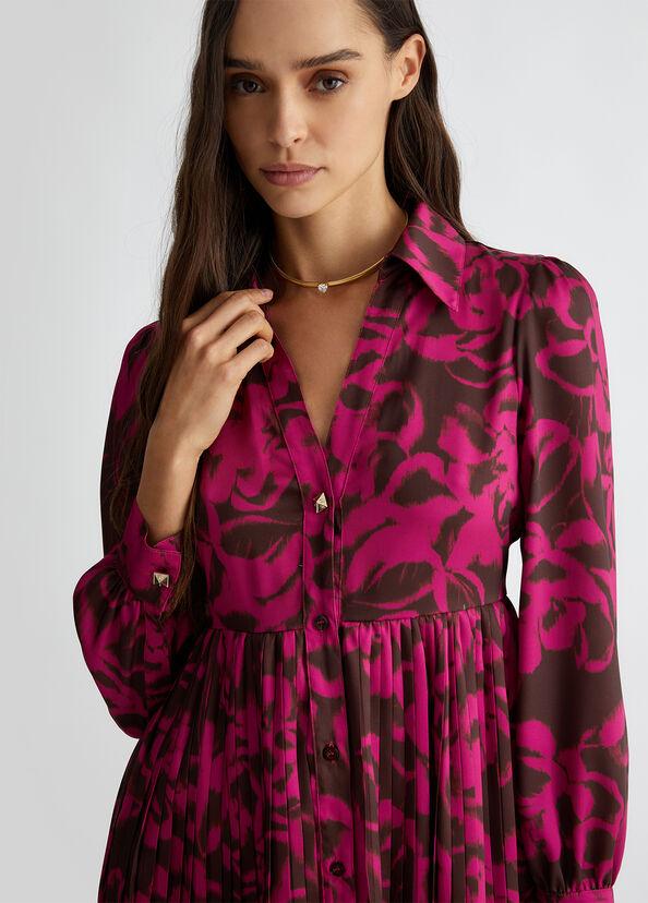 Liu Jo Vestito chemisier in twill stampato 2025