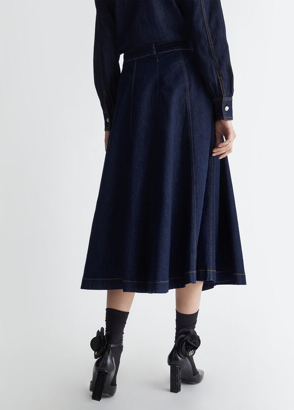 Liu Jo Gonna in denim Spedizione Gratuita